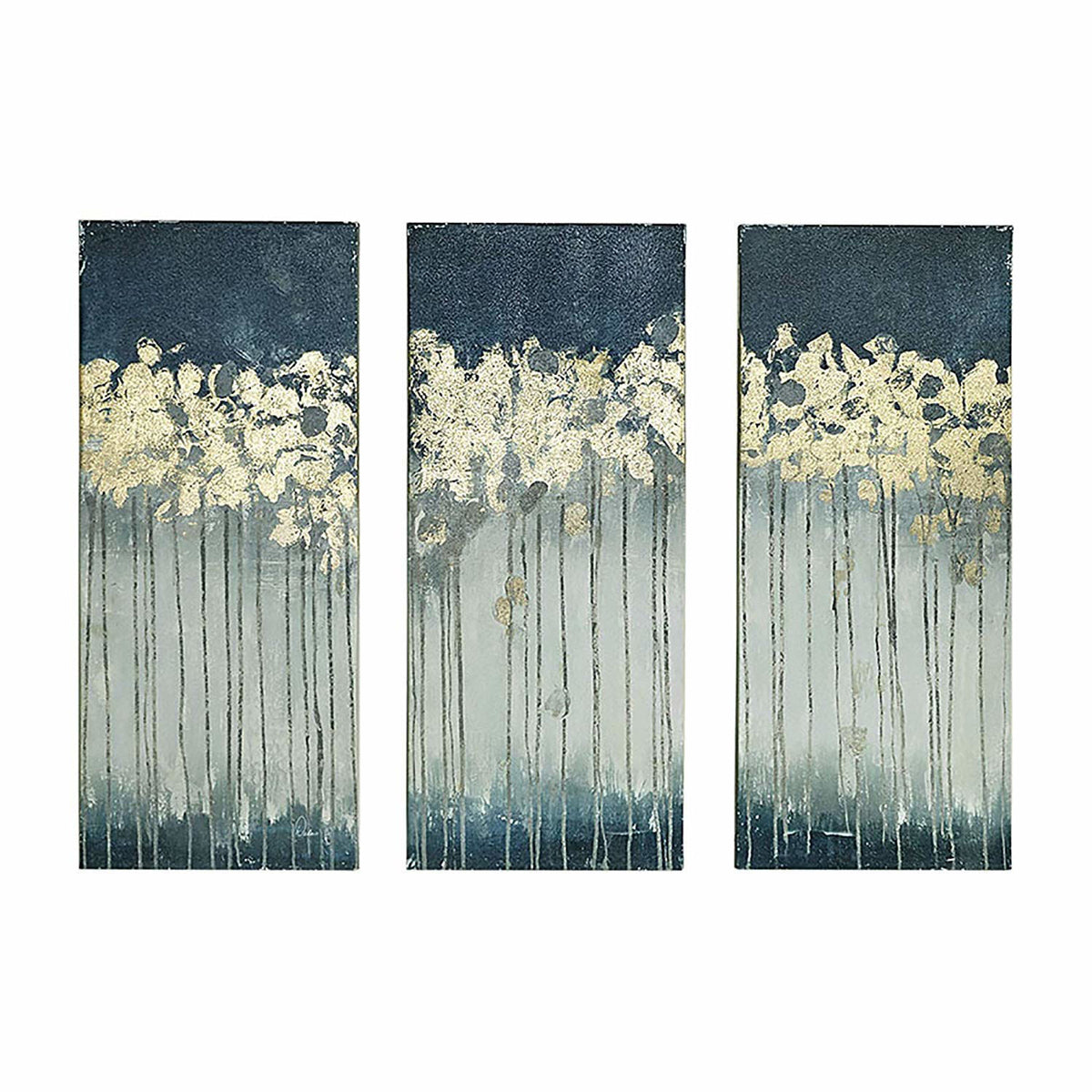 Midnight Forest Gel Coat Canvas 3 Piece Set