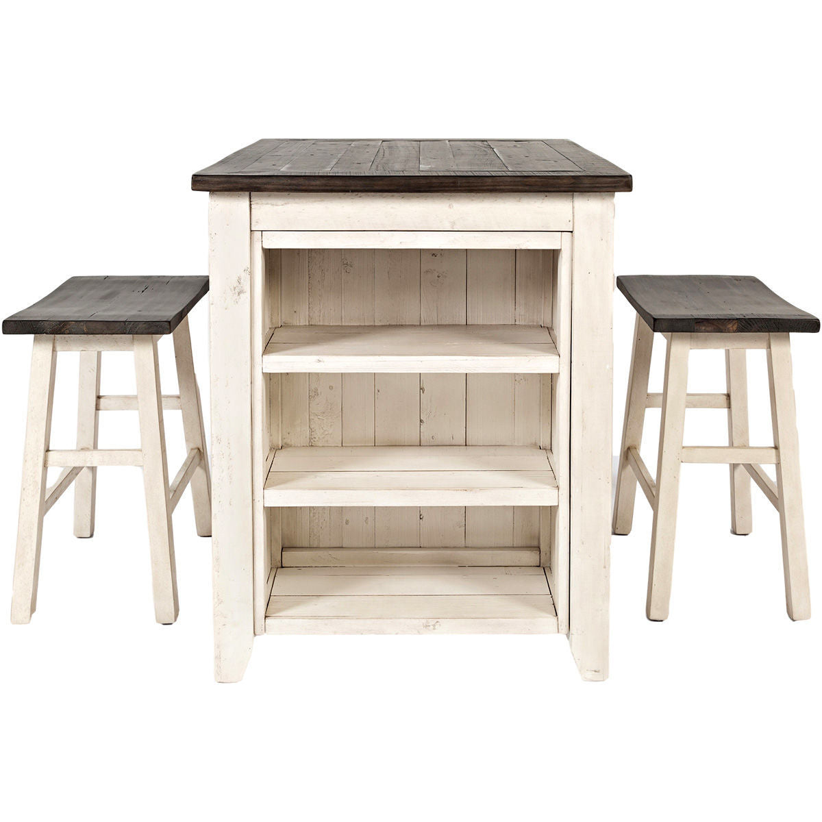 Madison County 3 Piece Counter Height Table Set