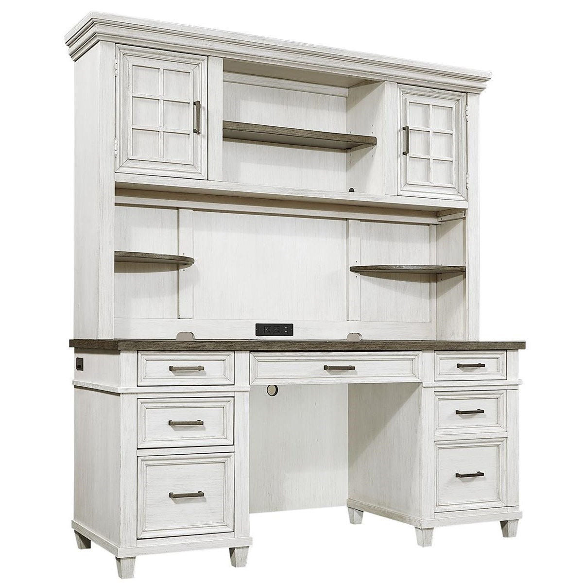 Caraway Credenza and Hutch
