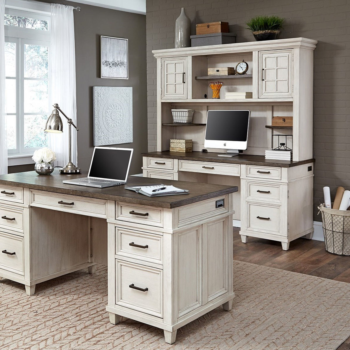 Caraway Credenza and Hutch