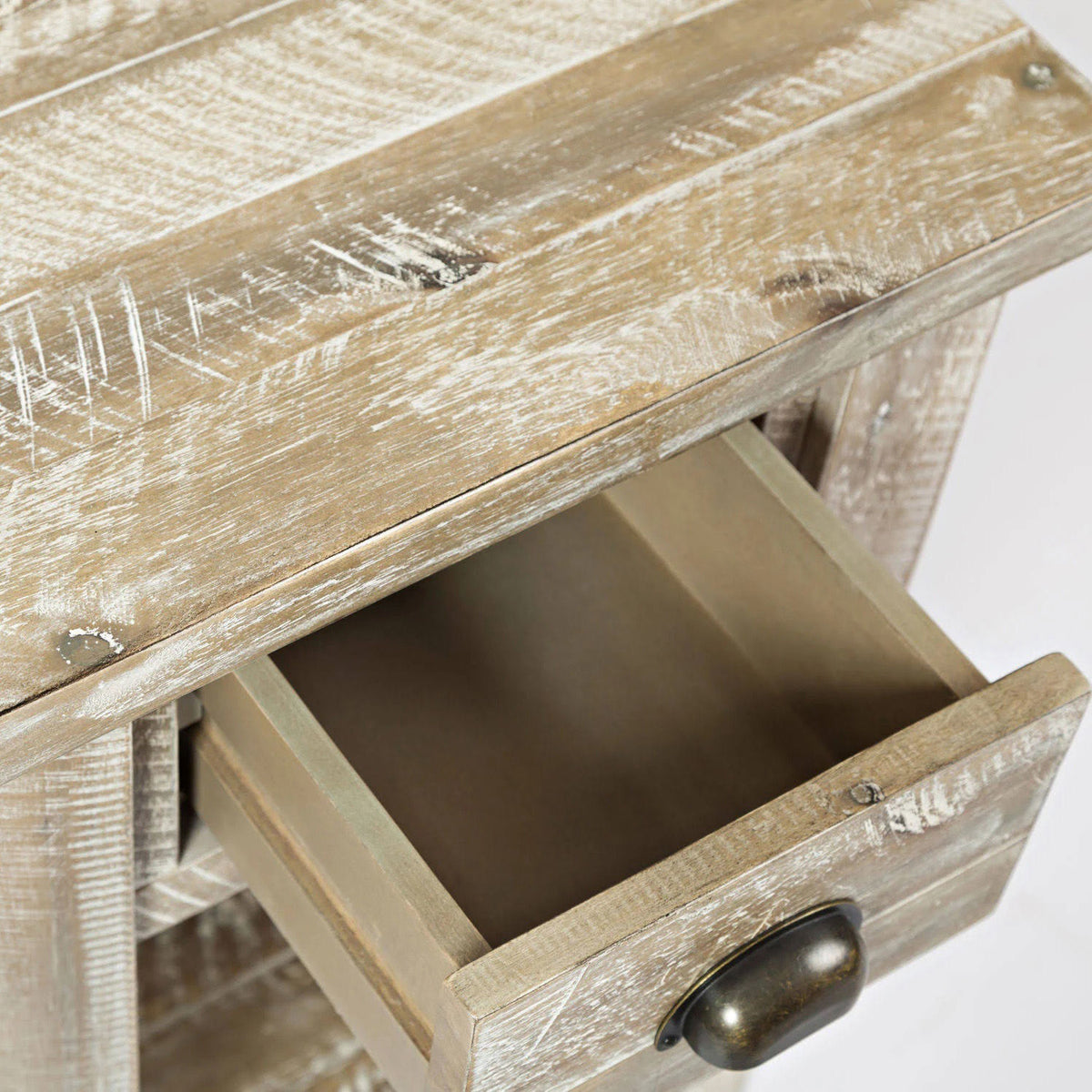 Artisan Gray Chairside Table