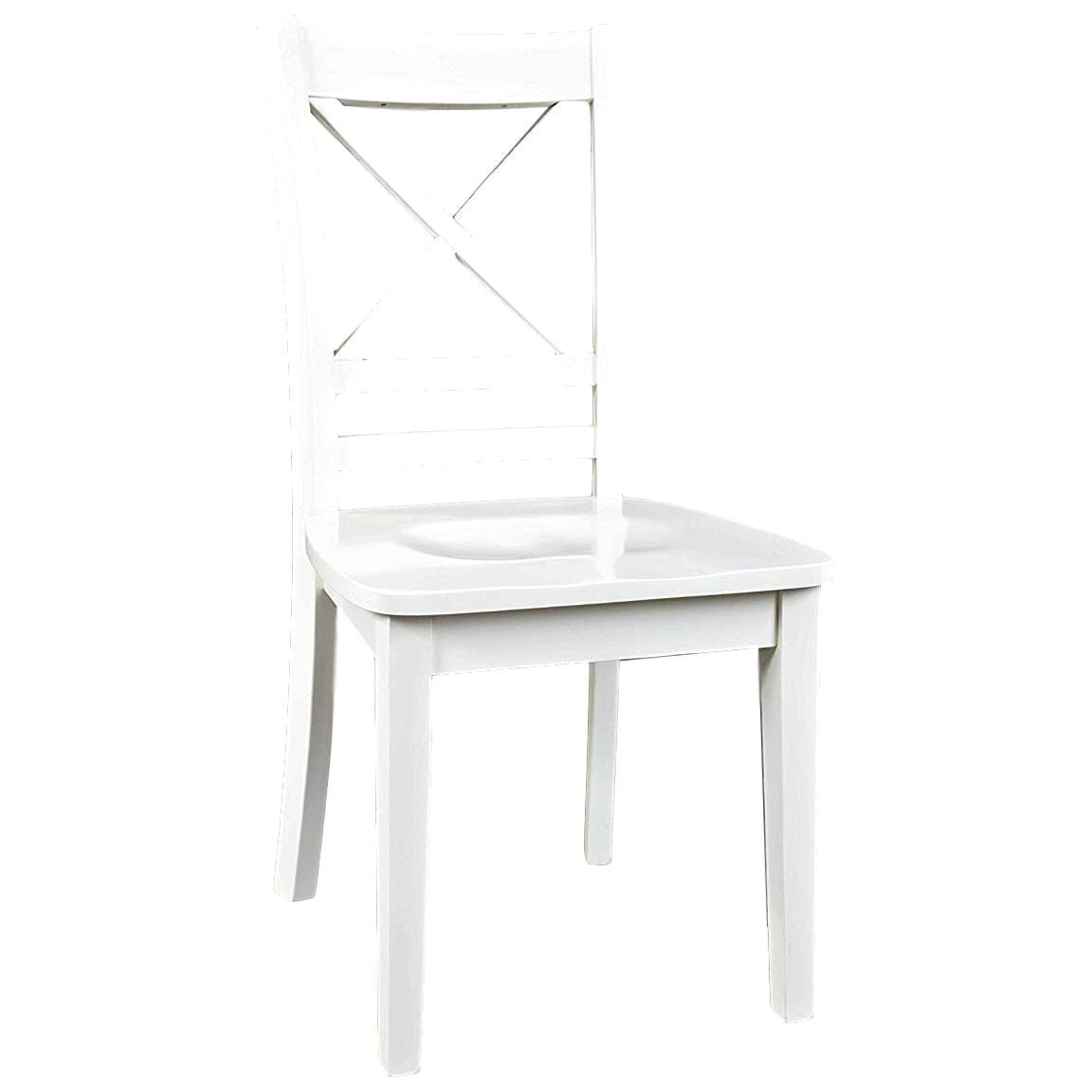 Simplicity X Back Paperwhite Dining Chair