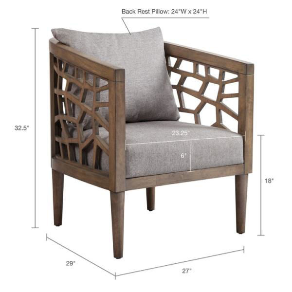 Crackle Accent Chair