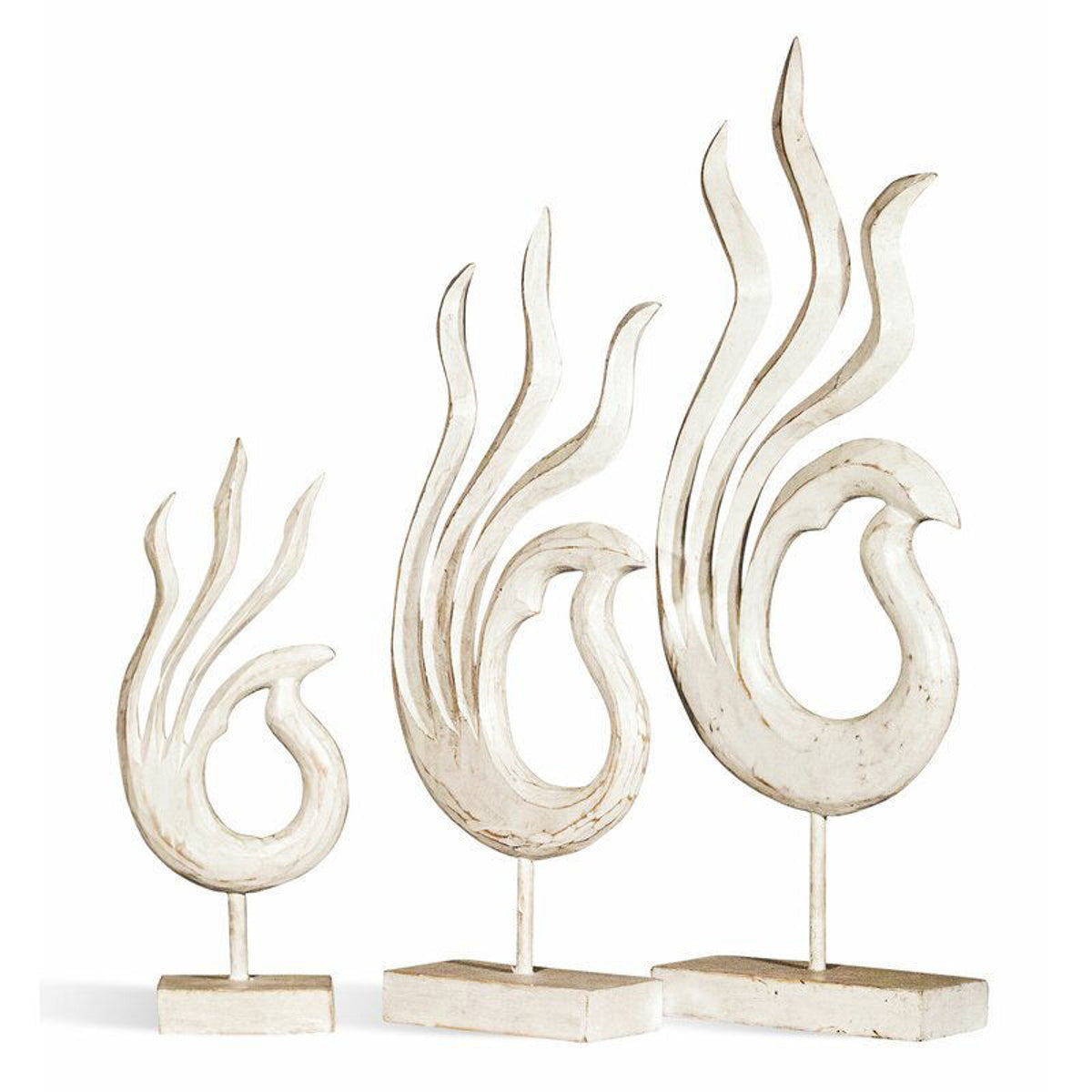 3 Piece Papaya Art Stand Set