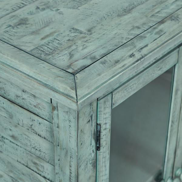 RUSTIC SHORES 32" CABINET BLUE