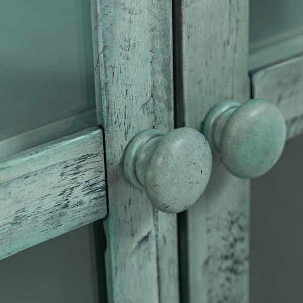 RUSTIC SHORES 32" CABINET BLUE
