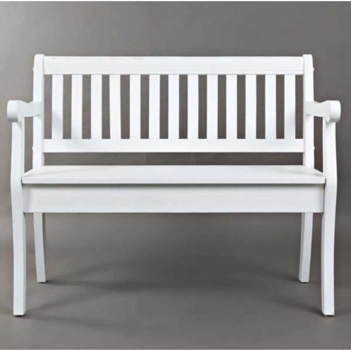 ARTISAN CRAFT BENCH-WHITE