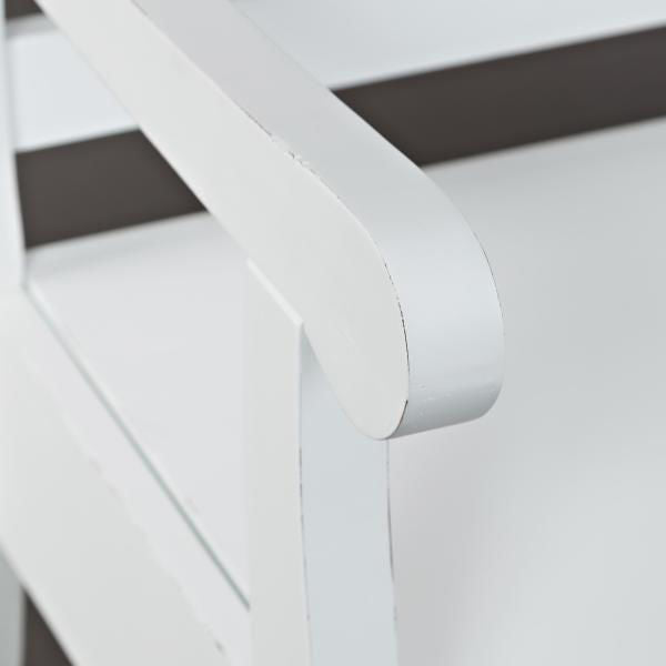 ARTISAN CRAFT BENCH-WHITE