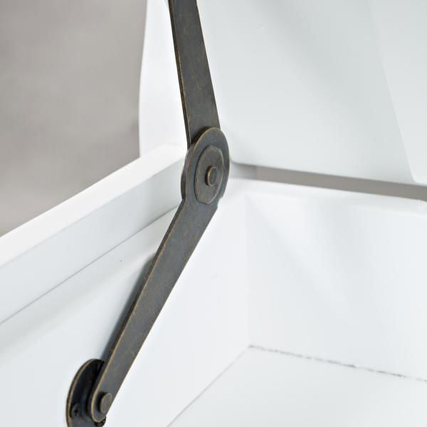 ARTISAN CRAFT BENCH-WHITE