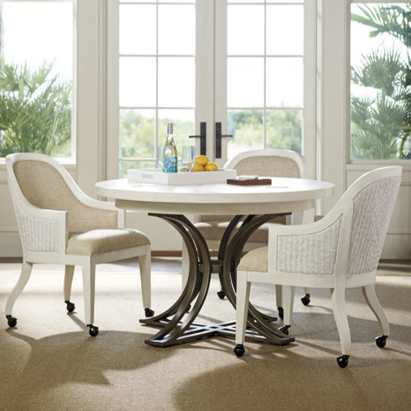 BAYVIEW ARM CHAIR W/CASTERS