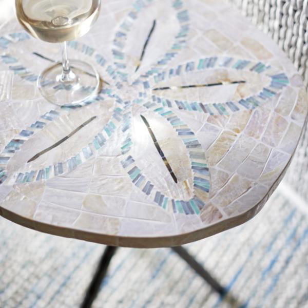 SAND DOLLAR END TABLE