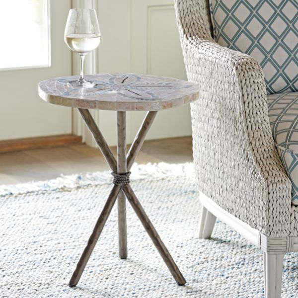 SAND DOLLAR END TABLE