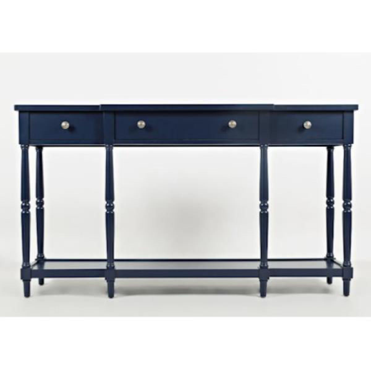 STATELY 60" CONSOLE NAVY