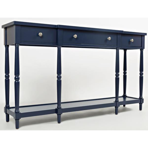 STATELY 60" CONSOLE NAVY