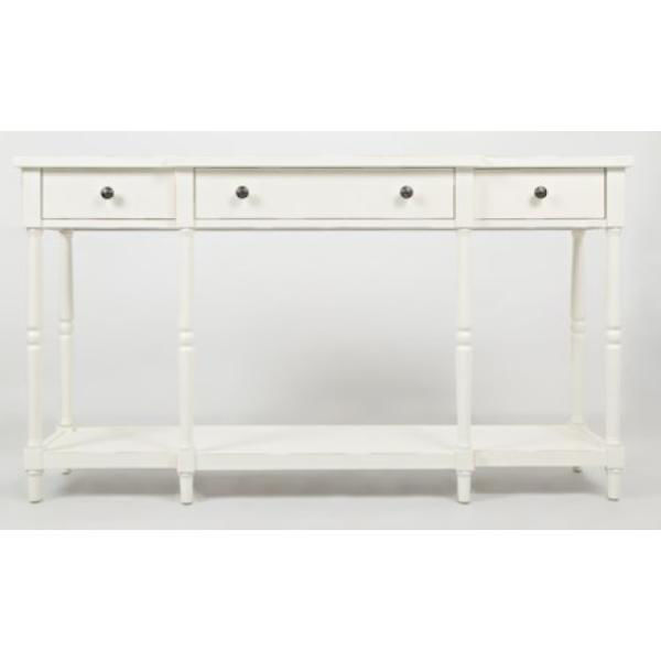 STATELY 60" CONSOLE WHITE