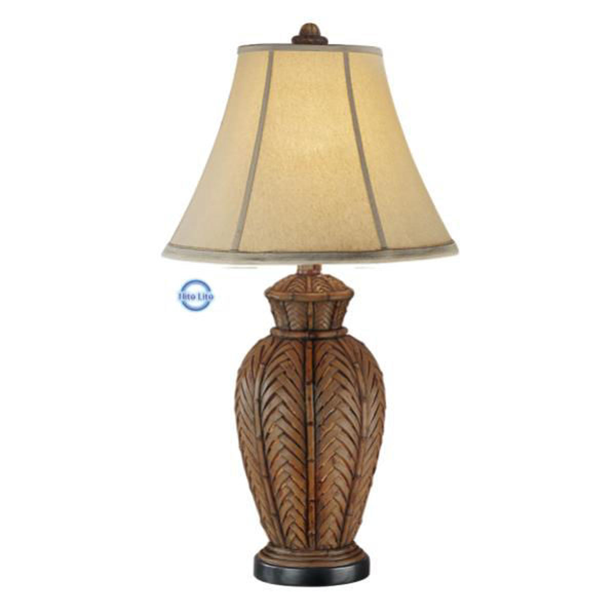 Anitque Wicker Nl T Lamp