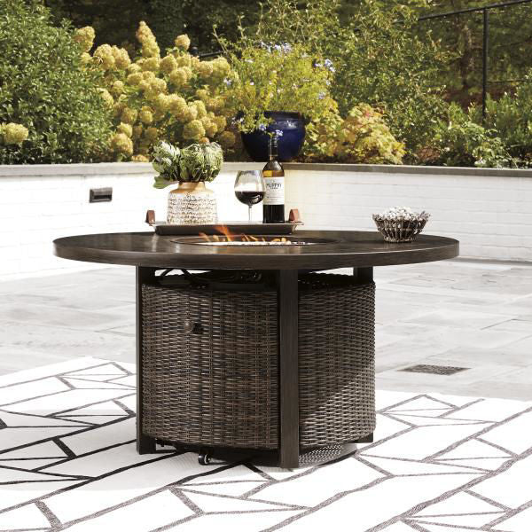GRAYTON 48" RND FIRE PIT TABLE