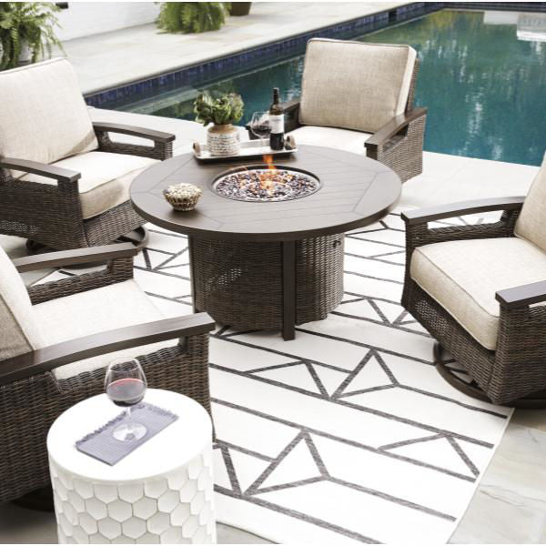 GRAYTON 48" RND FIRE PIT TABLE