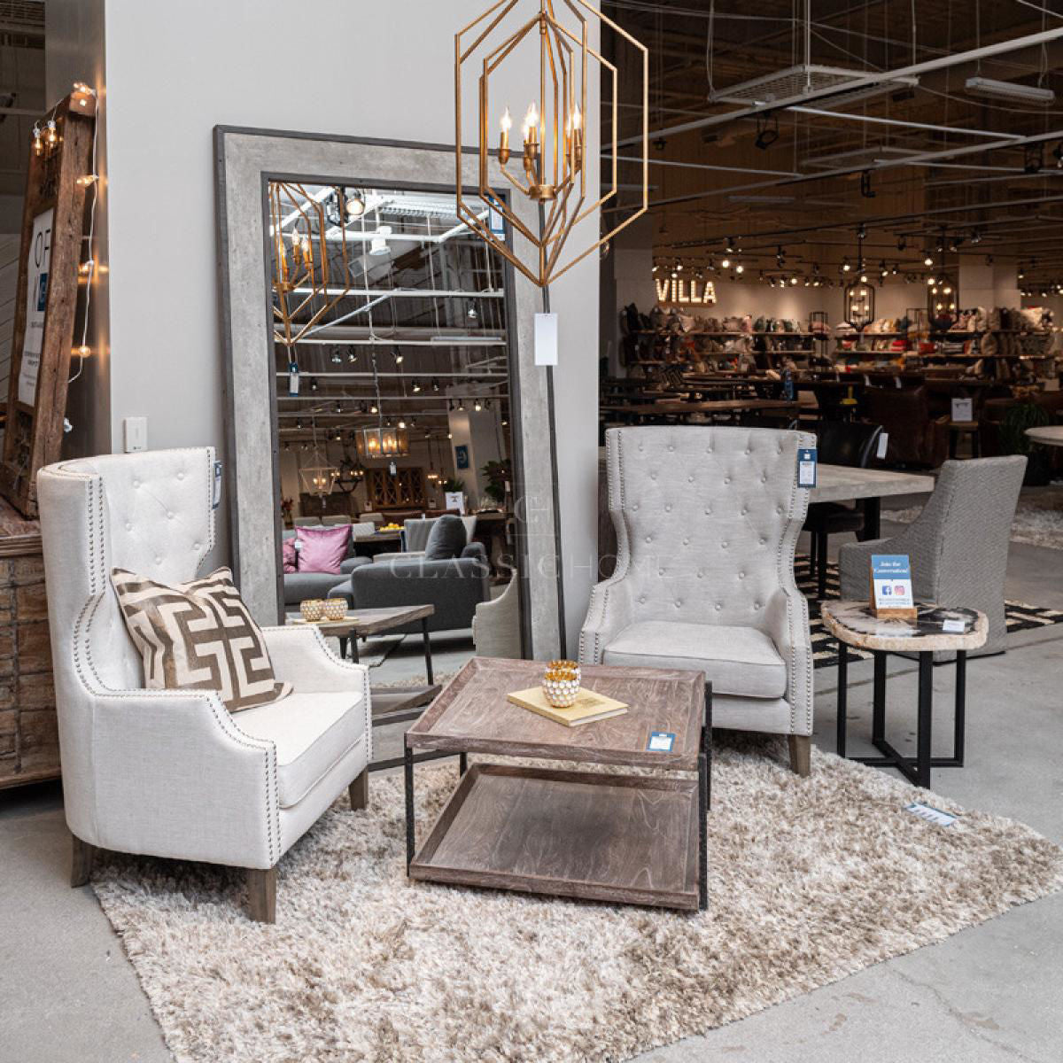Webster Floor Mirror