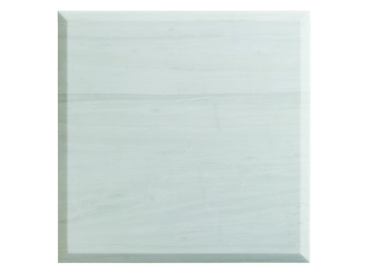 FLAGLER SQUARE  MARBLE TOP END TABLE