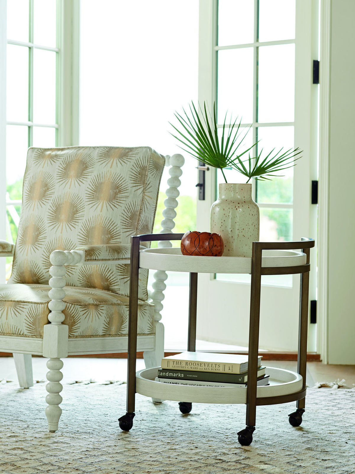 OSPREY CART END TABLE