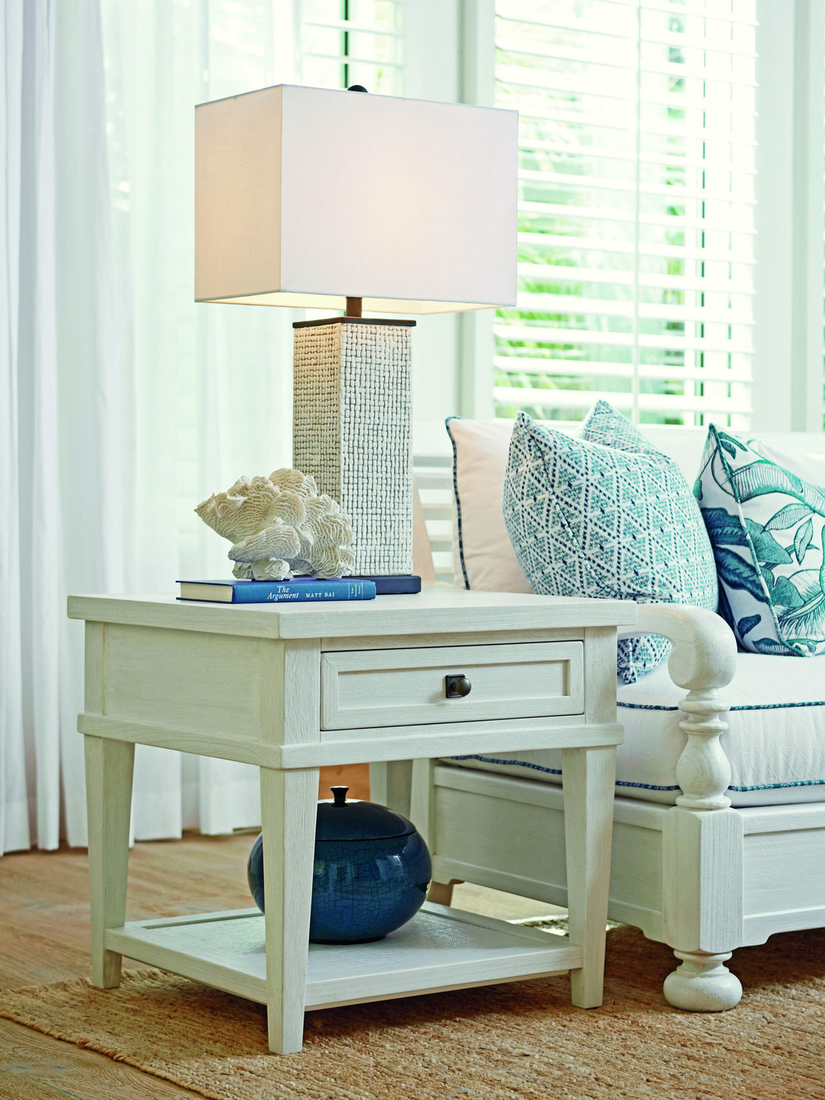 PALM COAST SQUARE END TABLE