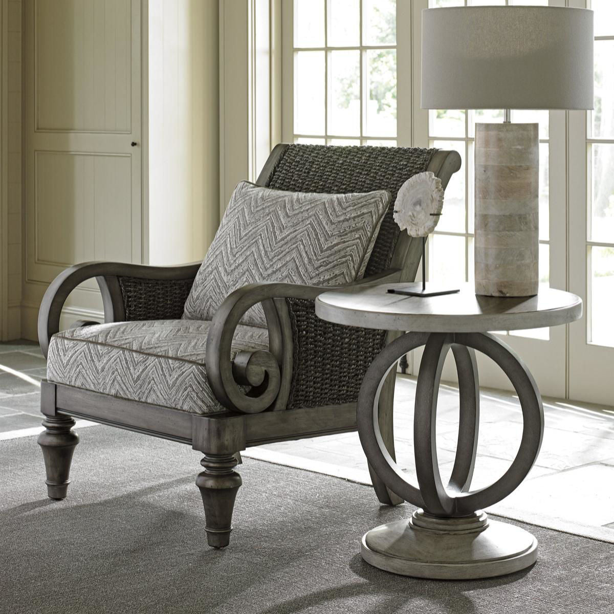 HEWLETT ROUND SIDE TABLE