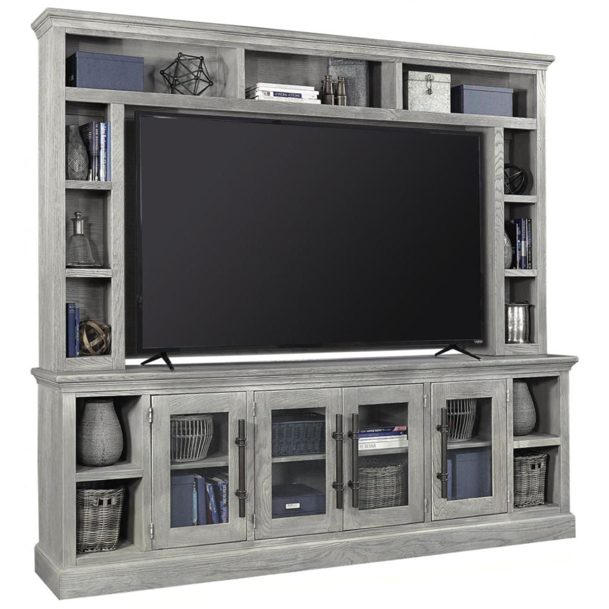 LONDON 97" 2PC ENT WALL UNIT