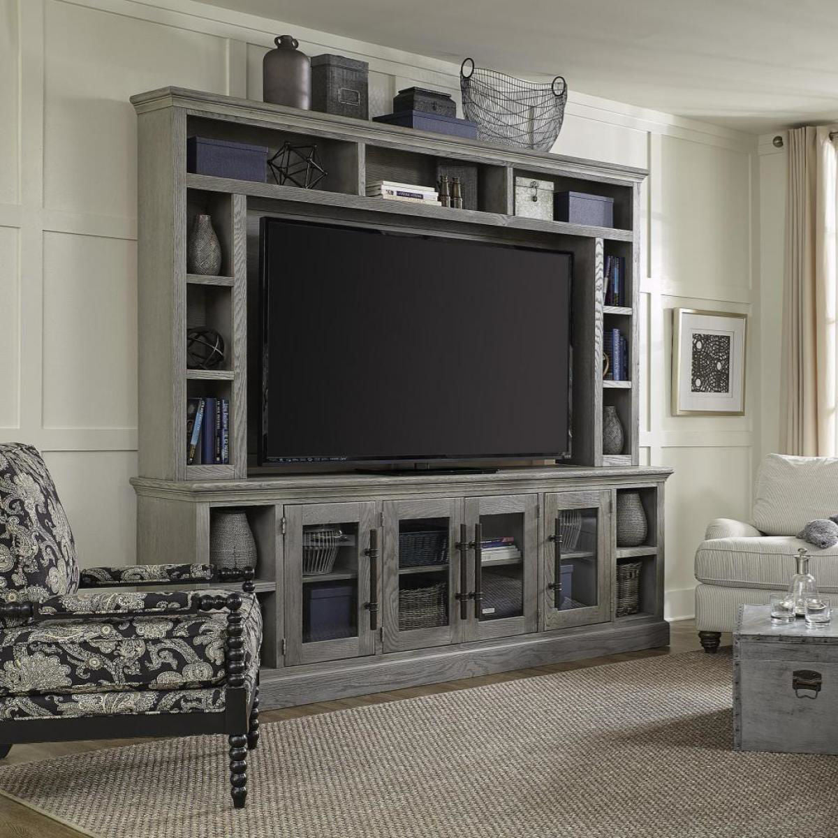 LONDON 97" 2PC ENT WALL UNIT