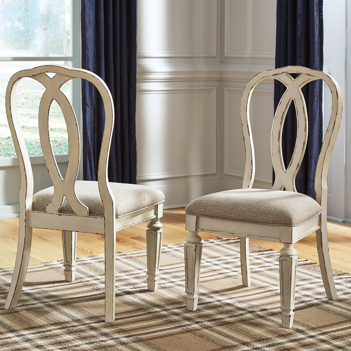 ROSLYN CURVED BACK SIDE CHAIR