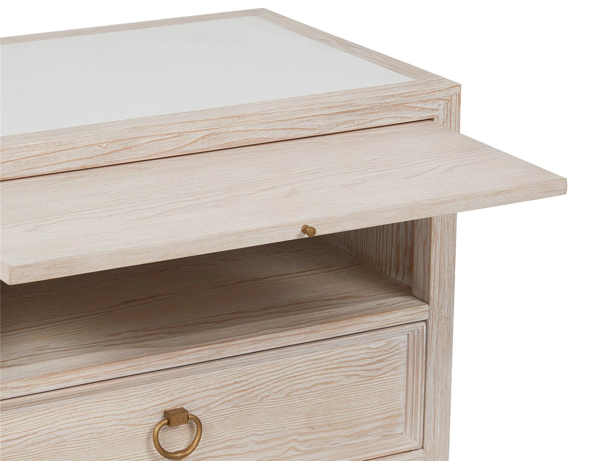 Getaway Bedside Table with Stone Top