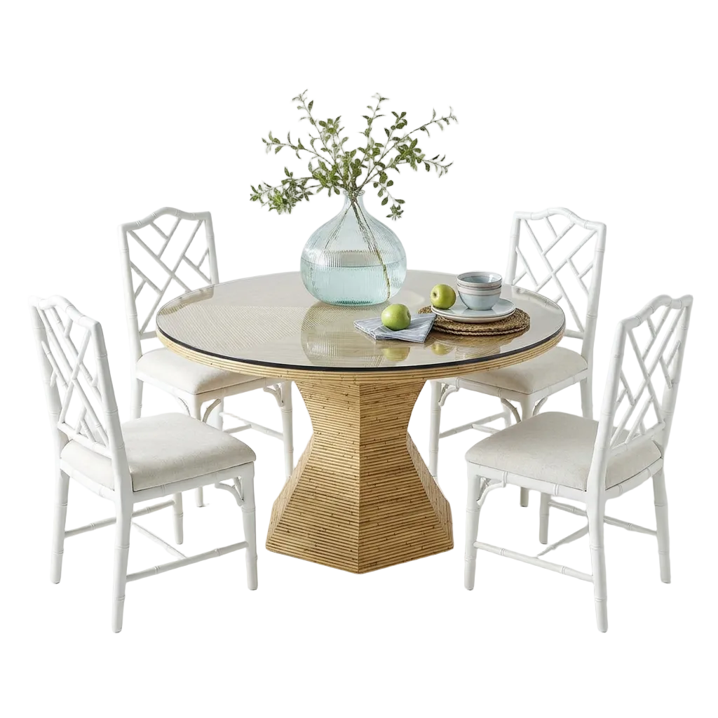 Nantucket 5pc Rnd Dining Set