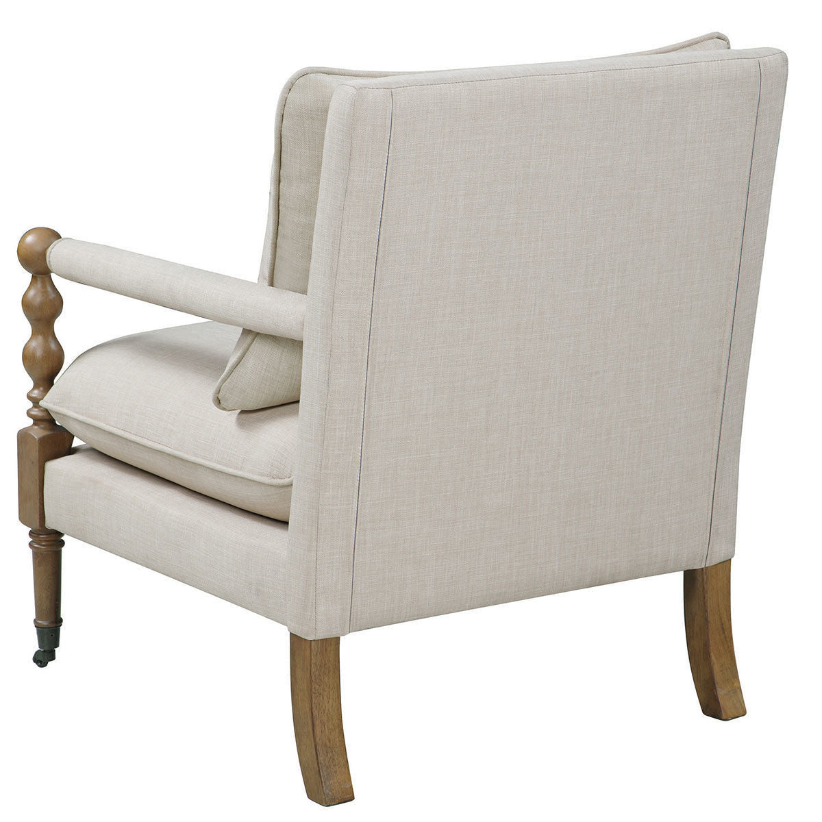 ACCENT CHAIR (BEIGE)