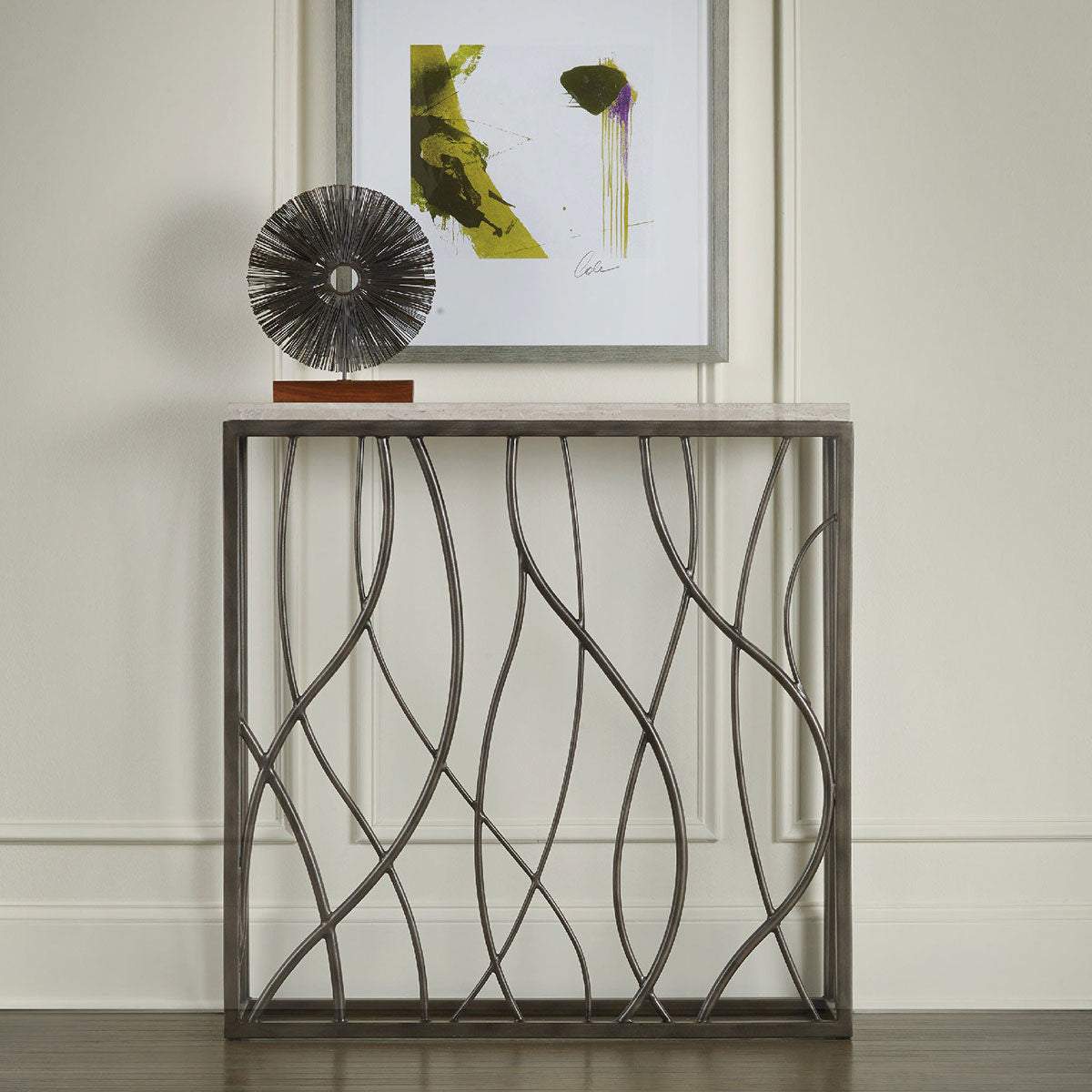 THIN METAL CONSOLE