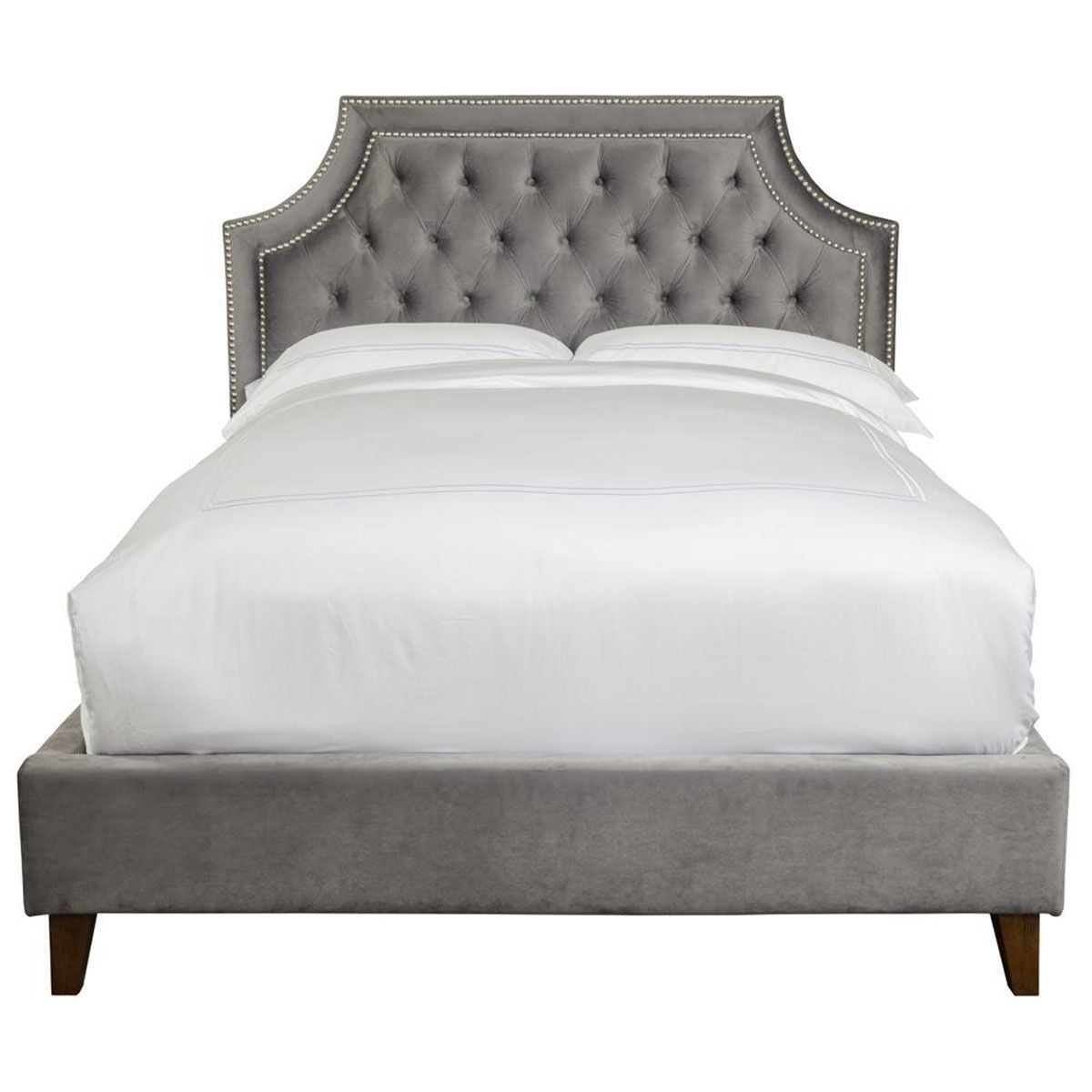 jasmine upholstered#color_gray, size_king