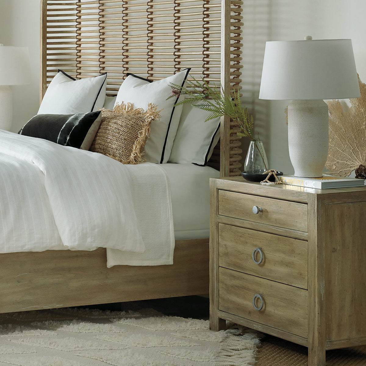 Surfrider 3 Drawer Nightstand