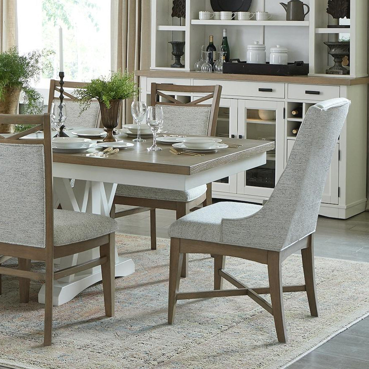 AMERICANA UPH HOST DINING CHAIR
