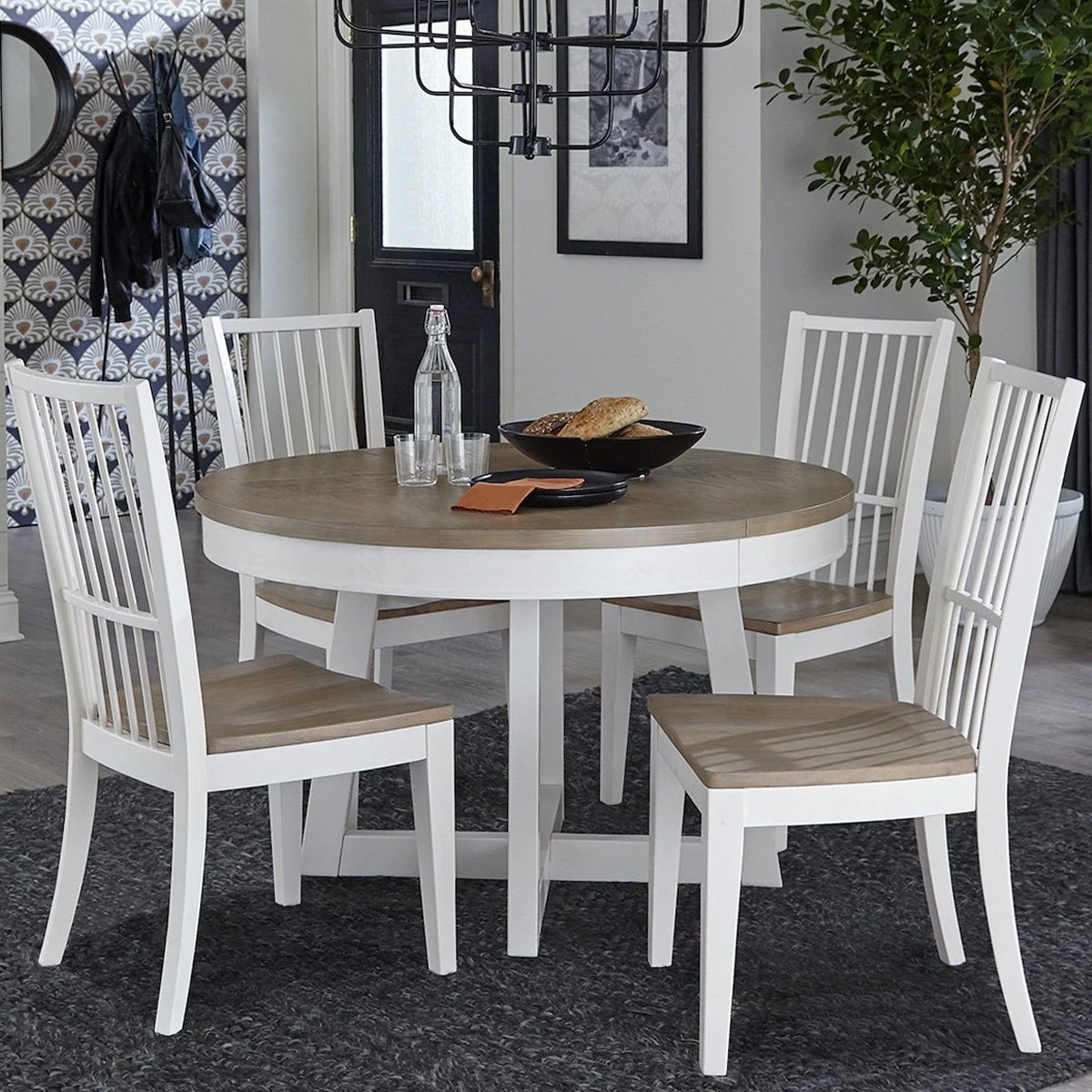 AMERICANA ROUND 5 PIECE DINING SET