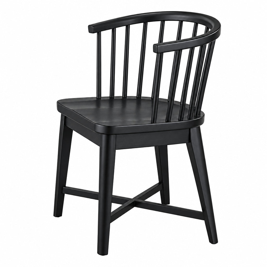 AMERICANA BLACK BARREL CHAIR