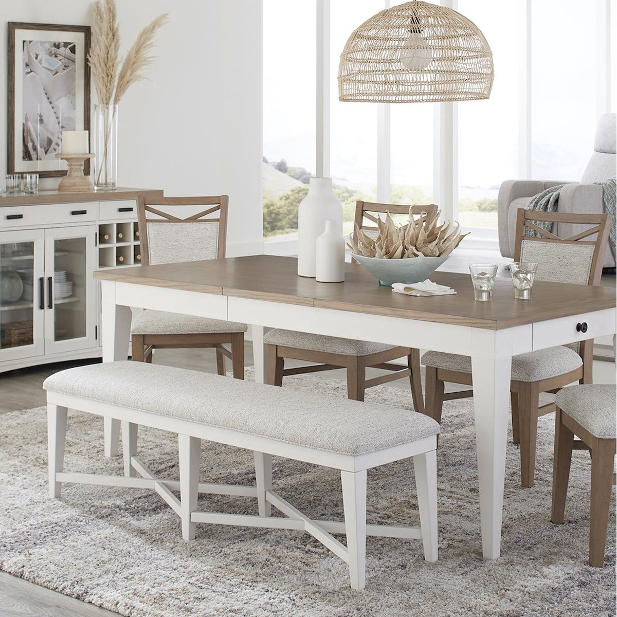 AMERICANA 49" UPH COUNTR BENCH