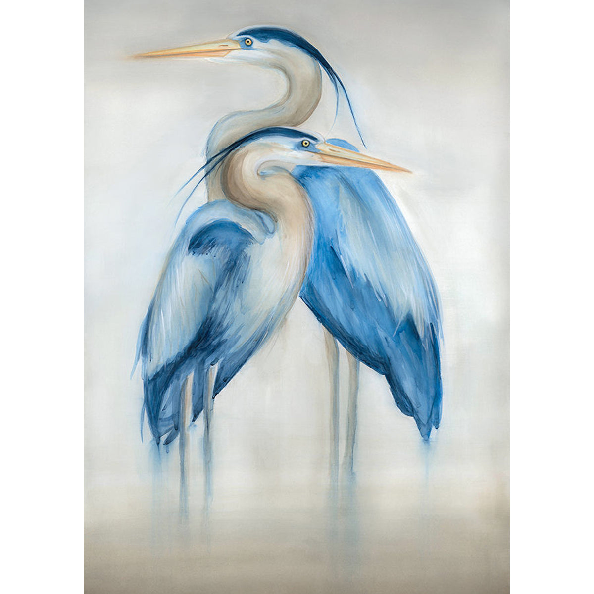 TWO HERON 40X56 CANVAS