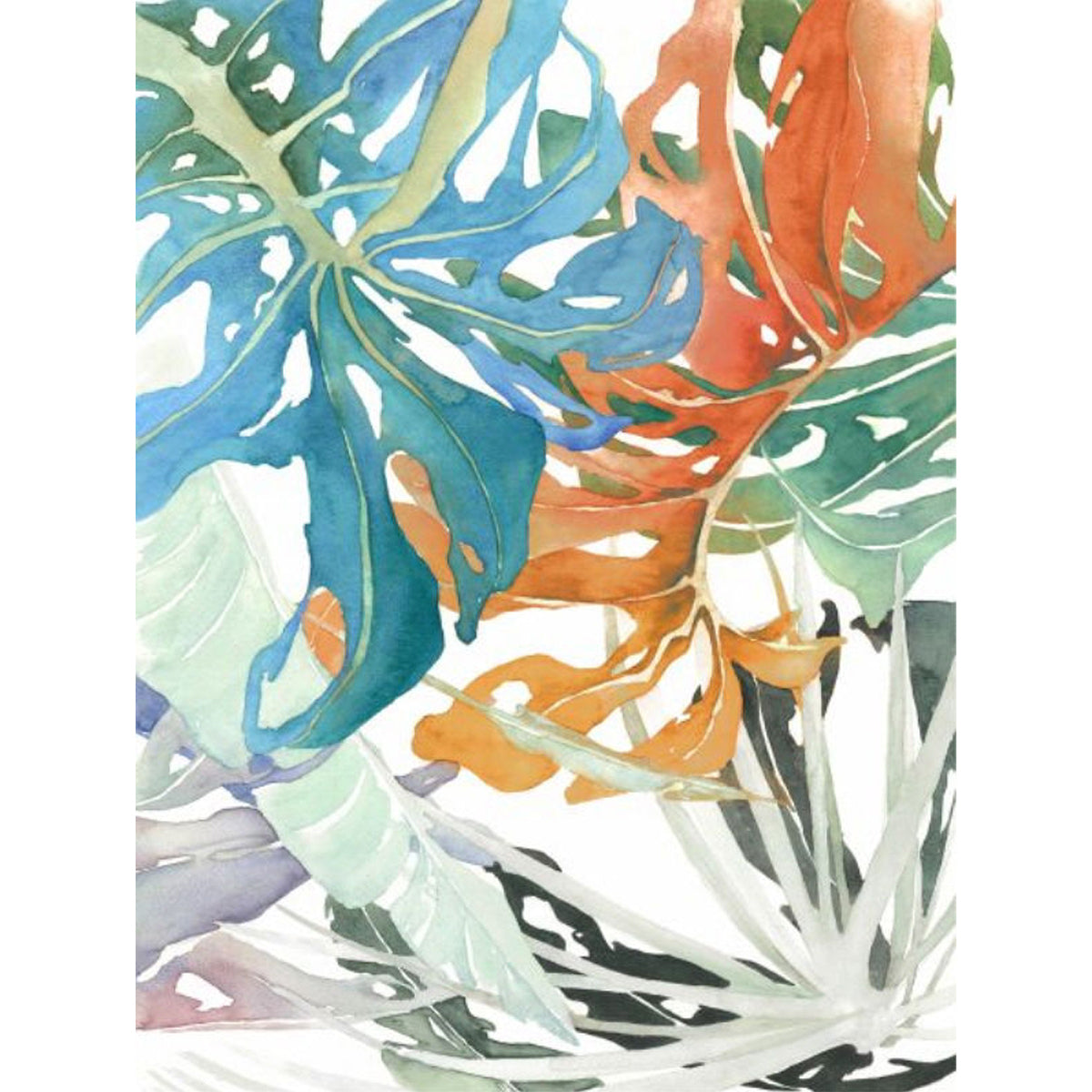 AUTUMN LEAVES II FRAMED ART