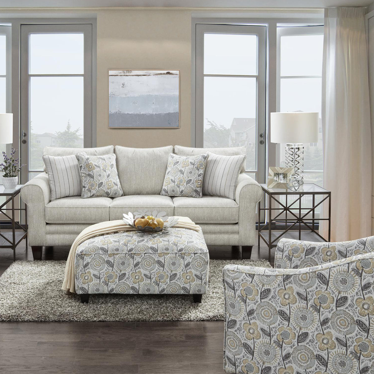 SAMANTHA ACCENT CHAIR-FLOWER