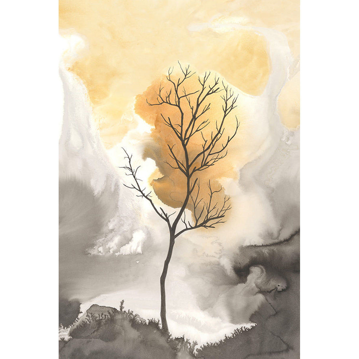 24 X 36 WARM REMNANTS II ART