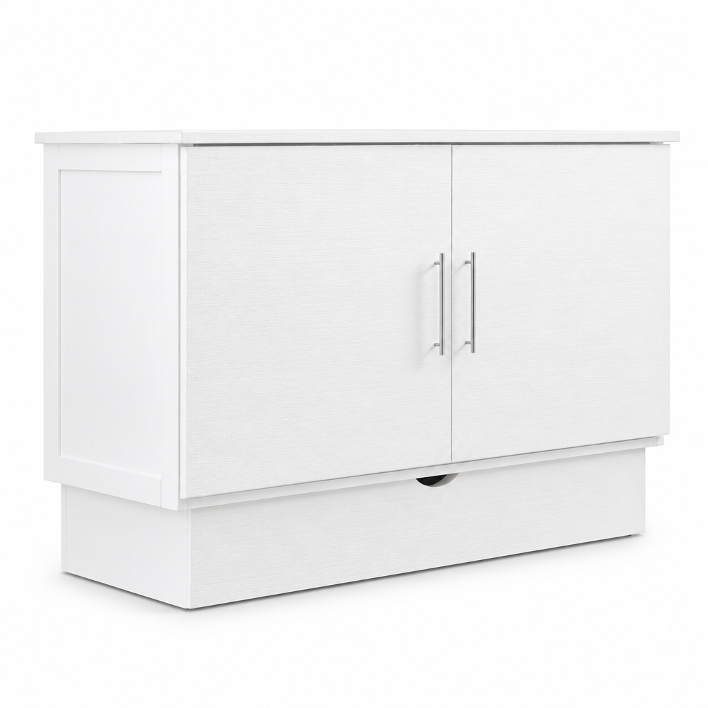 Madrid Queen Credenza Cabinet Bed