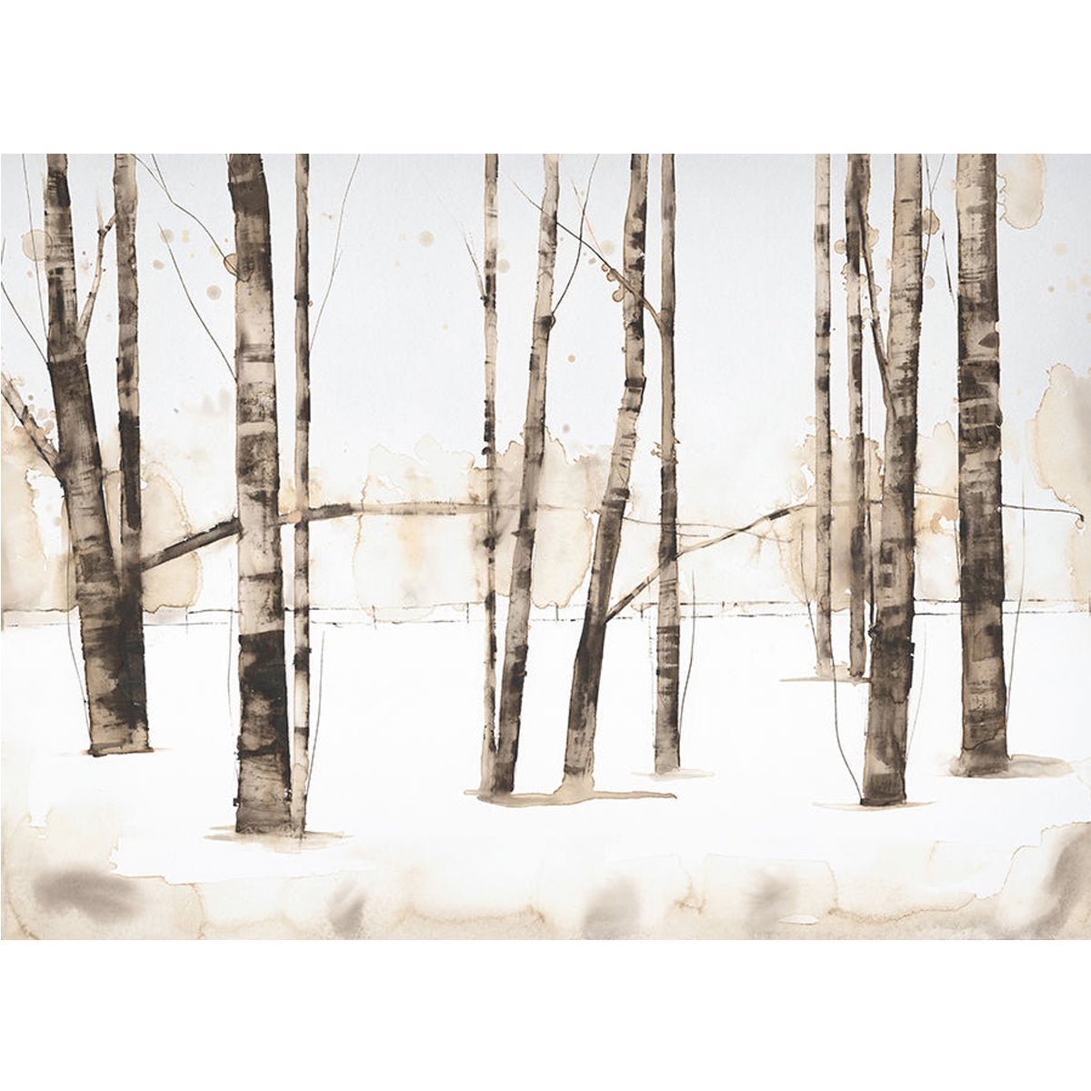 SNOWYDAY II FRAMED ART