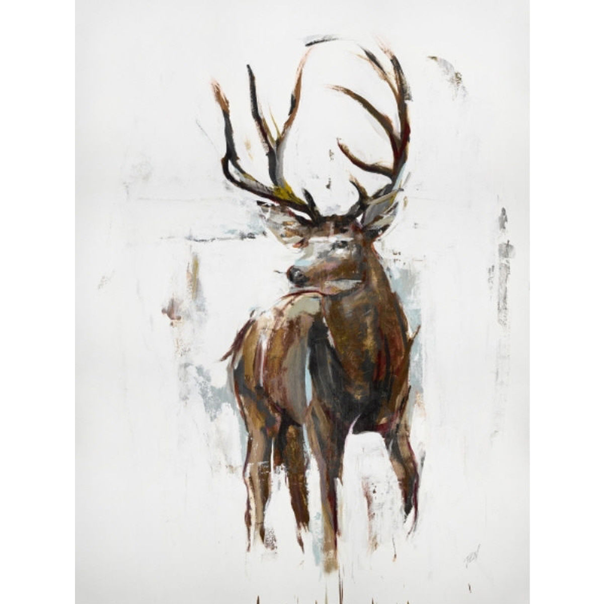 OH DEER 30X40 ART