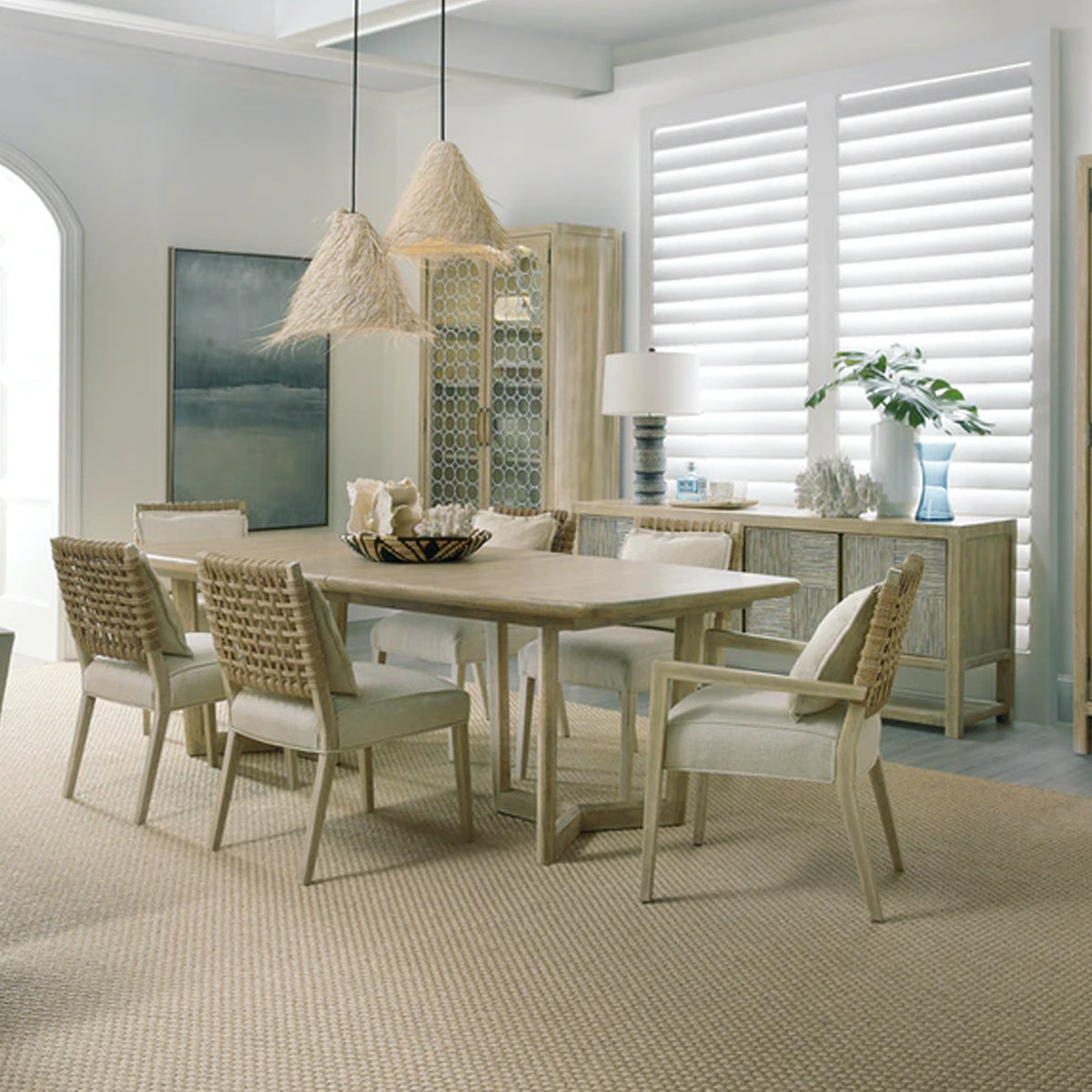 SURFRIDER WOVEN BACK SIDE CHAIR