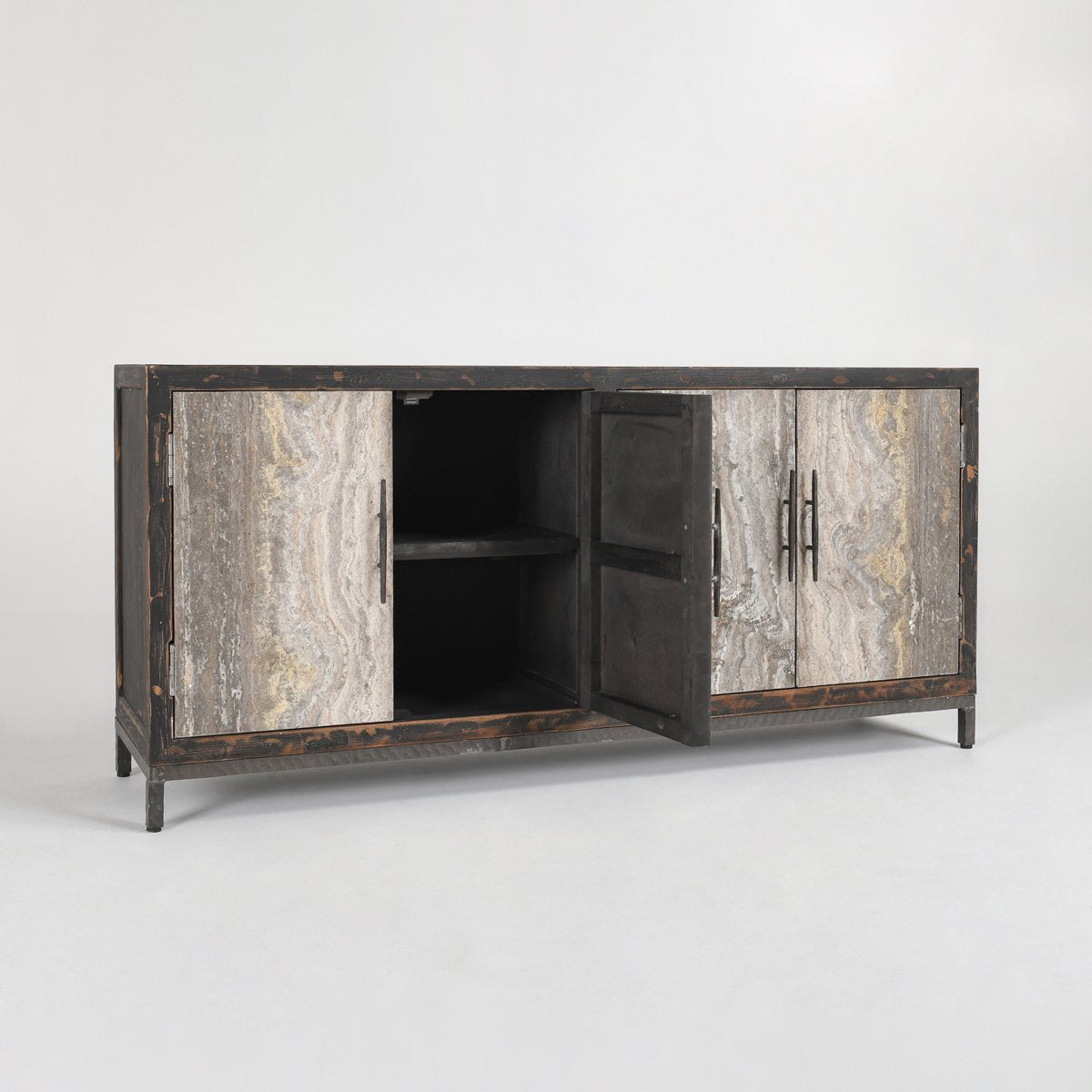 LISBON 4 DOOR SIDEBOARD