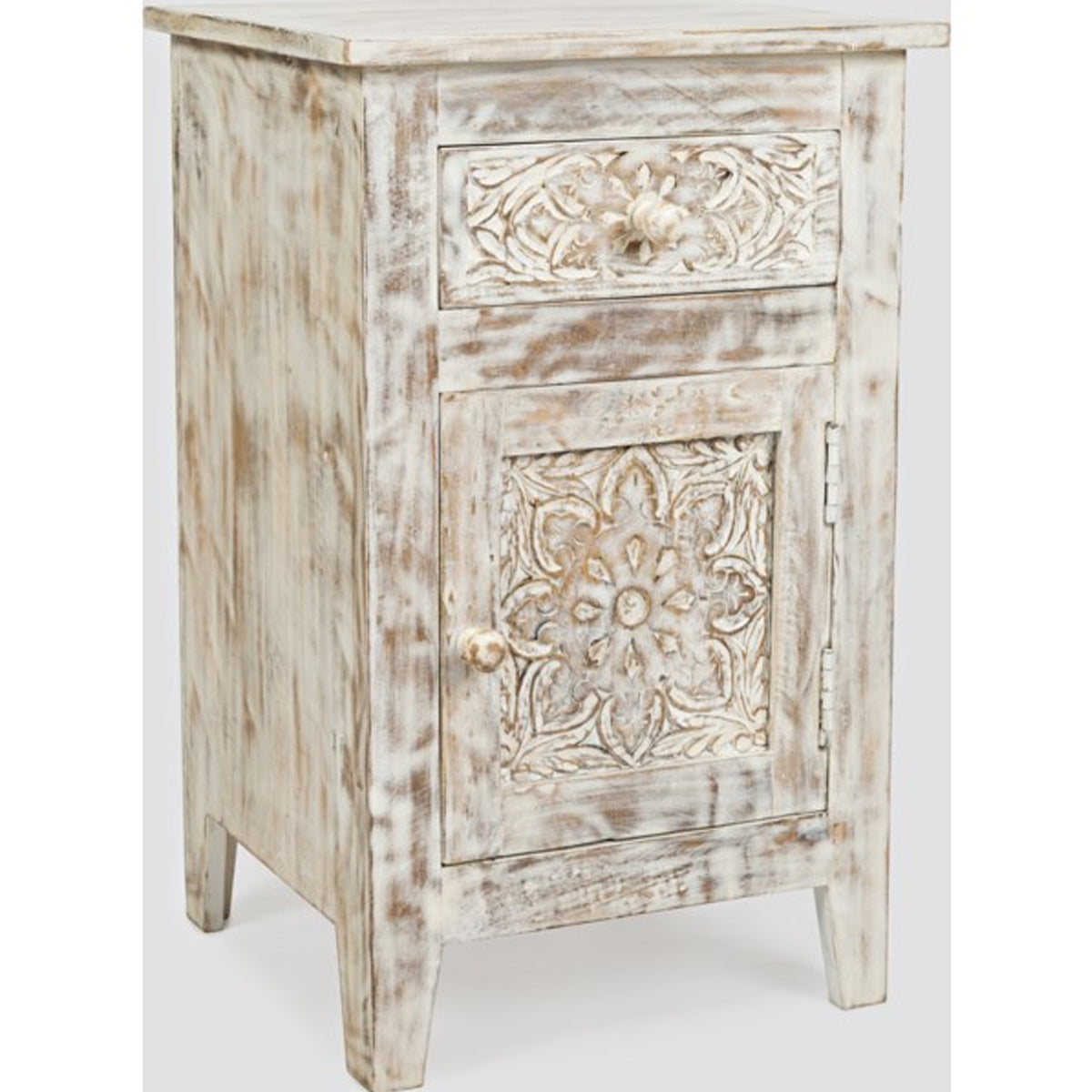 GLOBAL ARCHIVE WHITE ACCENT TABLE